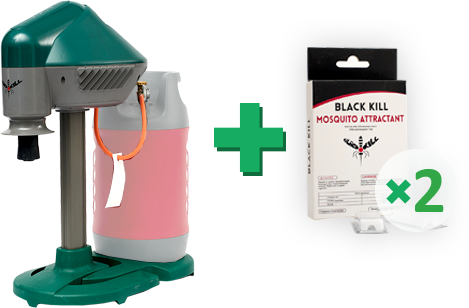 Уничтожитель комаров и мошки Black kill М2000 на 4 месяца!